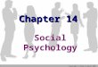 Copyright © Allyn & Bacon 2007 Chapter 14 Social Psychology