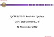 UNCLASSIFIED CJCSI 3170.01 Revision Update CAPT Jeff Gernand, J-8 12 November 2002