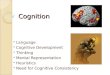 Cognition  Language  Cognitive Development  Thinking  Mental Representation  Heuristics  Need for Cognitive Consistency