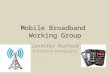 Mobile Broadband Working Group Jennifer Rexford Princeton University
