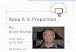 Keep it in Proportion By: Bruce Bishop Scott Valley Junior High Fort Jones, CA