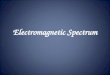 Electromagnetic Spectrum. What is the Electromagnetic Spectrum? The electromagnetic spectrum is the entire range of radiation. What is radiation? Radiation