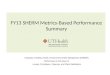 FY13 SHERM Metrics-Based Performance Summary Indicators of Safety, Health, Environment & Risk Management (SHERM) Performance in the Areas of Losses, Compliance,