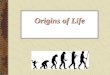 Origins of Life. Origin of Eukaryotic Cells The evolution from eukaryotic cells from prokaryotic was one of the most important events in the history of