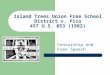 Island Trees Union Free School District v. Pico 457 U.S. 853 (1982) Censorship and Free Speech