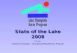 State of the Lake 2008 For the Currents of Change – Narragansett Bay Estuary Program