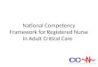 National Competency Framework for Registered Nurse in Adult Critical Care