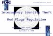 Technology Supervision Branch Interagency Identity Theft Red Flags Regulation Bank Compliance Association of CT Bristol, CT September 3, 2008