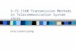 S-72.1140 Transmission Methods in Telecommunication System (5cr) Error Control Coding