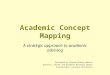 Academic Concept Mapping A strategic approach to academic advising Developed by Dorothy Burton-Nelson Director, Career and Academic Planning Center Southeastern