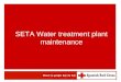 ERU WATSAN MOD. 15 SETA Water treatment plant maintenance