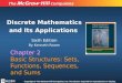 Discrete Mathematics and Its Applications Sixth Edition By Kenneth Rosen Copyright  The McGraw-Hill Companies, Inc. Permission required for reproduction