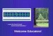 “…uses the forest to teach environmental education.” Welcome Educators!