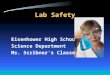Lab Safety Eisenhower High School Science Department Ms. Scribner’s Classes