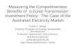 Measuring the Competitiveness Benefits of a Zonal Transmission Investment Policy: The Case of the Australian Electricity Market Frank A. Wolak Director,