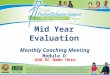 Mid Year Evaluation Monthly Coaching Meeting Module D Add DC Name Here