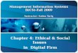 Management Information Systems B(CS)-Fall 2009 Instructor: Amina Tariq Management Information Systems B(CS)-Fall 2009 Instructor: Amina Tariq Chapter 4: