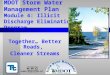 MDOT Storm Water Management Plan Module 4: Illicit Discharge Elimination Program Together… Better Roads, Cleaner Streams