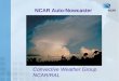 NCAR Auto-Nowcaster Convective Weather Group NCAR/RAL