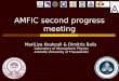 AMFIC second progress meeting MariLiza Koukouli & Dimitris Balis Laboratory of Atmospheric Physics Aristotle University of Thessaloniki