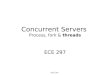ECE 297 Concurrent Servers Process, fork & threads ECE 297