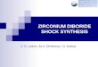 ZIRCONIUM DIBORIDE SHOCK SYNTHESIS V. N. Leitsin, M.A. Dmitrieva, I.V. Kobral