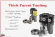 ©2007 Mate Precision Tooling  Original Style Thick Turret Tooling  Ultra ® Tooling –Ultra TEC ® –Ultra XT™ –Ultra ABS ®  Ultraform® Thick Turret Tooling