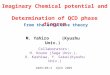 Imaginary Chemical potential and Determination of QCD phase diagram M. Yahiro (Kyushu Univ.) Collaborators: H. Kouno (Saga Univ.), K. Kashiwa, Y. Sakai(Kyushu