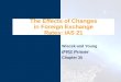 The Effects of Changes in Foreign Exchange Rates: IAS 21 Wiecek and Young IFRS Primer Chapter 35