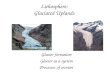 Lithosphere: Glaciated Uplands Glacier formation Glacier as a system Processes of erosion