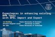 Experiences in enhancing existing BPM Tools with BPEL Import and Export Jan MendlingVienna University of Economics Kristian Bisgaard LassenUniversity of