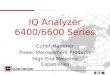 IQ Analyzer 6400/6600 Series Cutler-Hammer Power Management Products High End Metering Capabilities