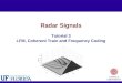 Radar Signals Tutorial 3 LFM, Coherent Train and Frequency Coding