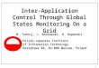 1 M. Tudruj, J. Borkowski, D. Kopanski Inter-Application Control Through Global States Monitoring On a Grid Polish-Japanese Institute of Information Technology,