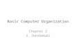 Basic Computer Organization Chapter 2 S. Dandamudi