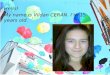 Hello! My name is Vildan CERAN. I’m 15 years old