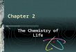 Chapter 2 The Chemistry of Life 2-1 The Nature of Matter