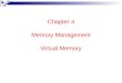 Chapter 4 Memory Management Virtual Memory. Swapping （ 1 ） Comes from the basis that when a process is blocked, it does not need to be in memory Thus,