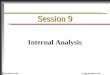 © 2000 The McGraw-Hill Companies, Inc. Irwin/McGraw-Hill 1 Session 9 Internal Analysis