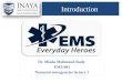 Introduction Dr. Miada Mahmoud Rady EMS/481 Neonatal emergencies lecture 1