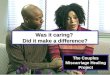 Was it caring? Did it make a difference? The Couples Miscarriage Healing Project