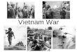 Vietnam War. Why did we send 8 million troops? Why did we drop more bombs in Vietnam than Germany and Japan combined in WWII? B-52 Over 58,000 troops