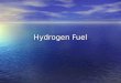 Hydrogen Fuel. Purpose To build a hydrogen powered car. To build a hydrogen powered car