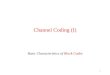 1 Channel Coding (I) Basic Characteristics of Block Codes