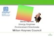 David Harnett Energy Engineer Environment Directorate Milton Keynes Council