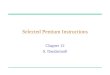 Selected Pentium Instructions Chapter 12 S. Dandamudi