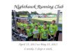 Nighthawk Running Club April 15, 2013 to May 25, 2013 6 weeks, 2 days a week