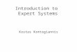 Introduction to Expert Systems Kostas Kontogiannis