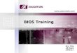 BIOS Training Eric Chiu AE Dept. 2006.11. What is BIOS ? Pronounced "bye-ose," an acronym for Basic Input/Output System. The BIOS is built-in software