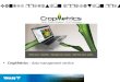 CropMetrics – data management service For more advanced precision irrigation prescriptions